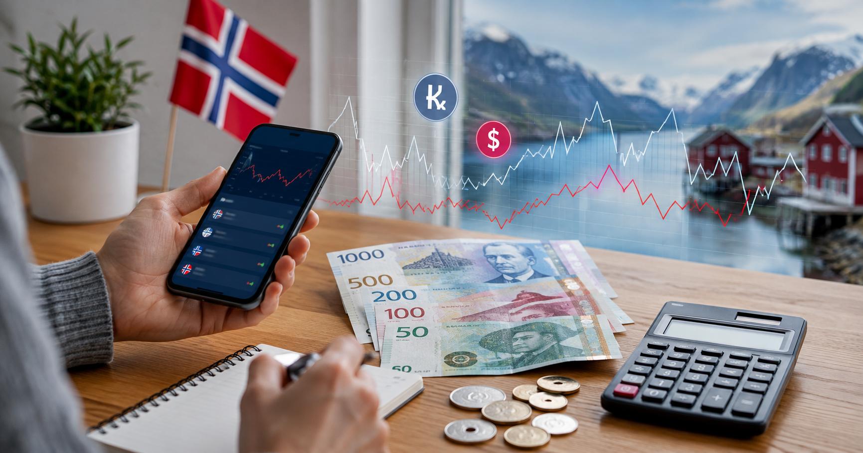 Løn i norske kroner: Sådan påvirker valutakursen din økonomi